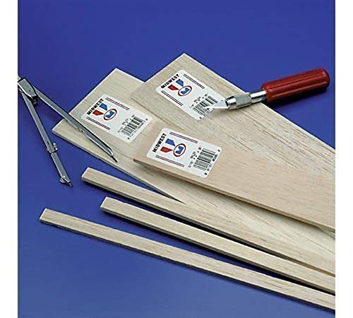 Midwest Products Co., BALSA WOOD 1/16" x 1/4" x 36"