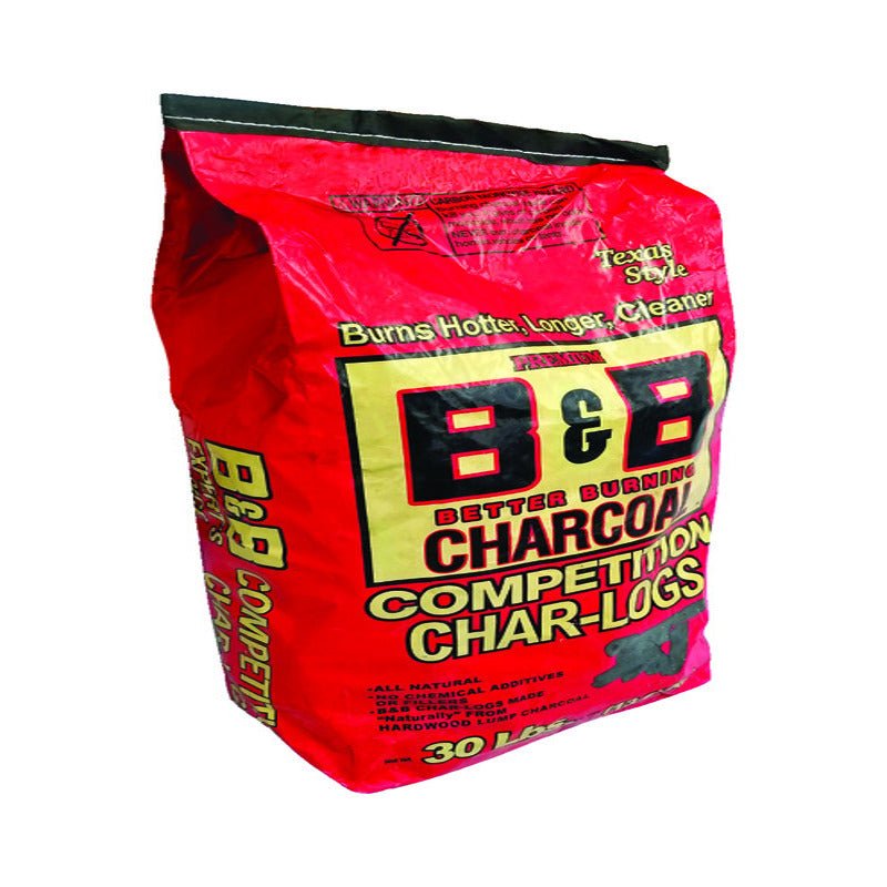 B&B CHARCOAL INC, B&B Charcoal All Natural Char-Logs 30 lb