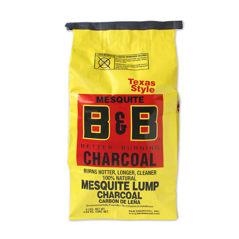 DURAFLAME INC, B&B Charcoal All Natural Mesquite Lump Charcoal 8 lb