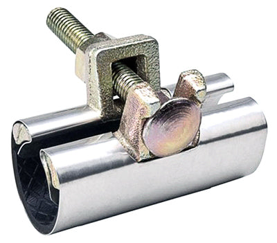 BK Products, B&K 3 in. Galvanized Stainless Steel Pipe Repair Clamp