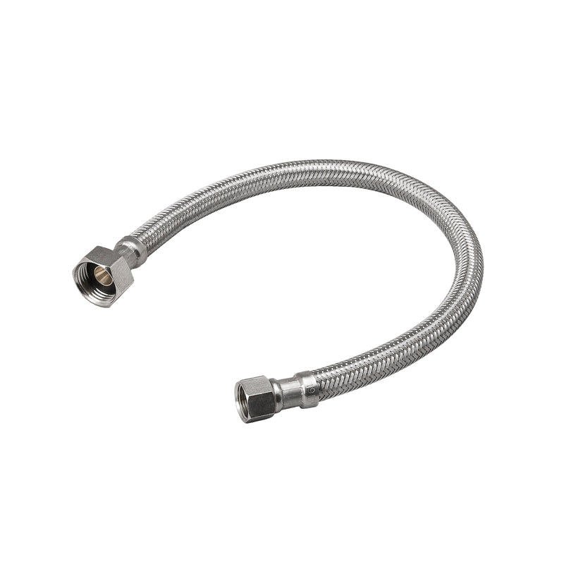 MUELLER STREAMLINE COMPANY, B&K ProLine 1/2 in. Compression X 1/2 in. D FIP 12 in. Braided Stainless Steel Faucet Supply Line
