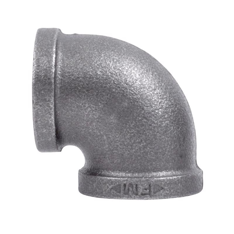 ACE TRADING - STZ INDUSTRIES 1, BK Products 1/2 in. FPT x 1/2 in. Dia. FPT Black Malleable Iron Elbow (Pack of 5)
