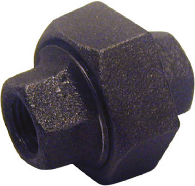 ACE TRADING - STZ INDUSTRIES 1, BK Products 1/2 in. FPT x 1/2 in. Dia. FPT Black Malleable Iron Union (Pack of 5)