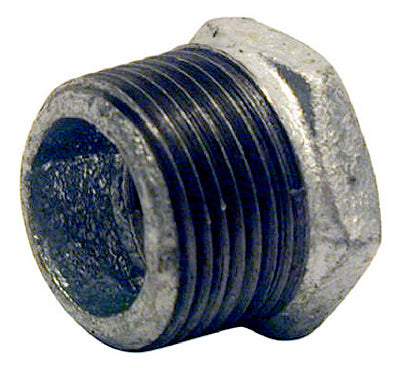 BK Products, BK Products 1/2 in. MPT x 3/8 in. Dia. FPT Galvanized Malleable Iron Hex Bushing (Pack of 5)