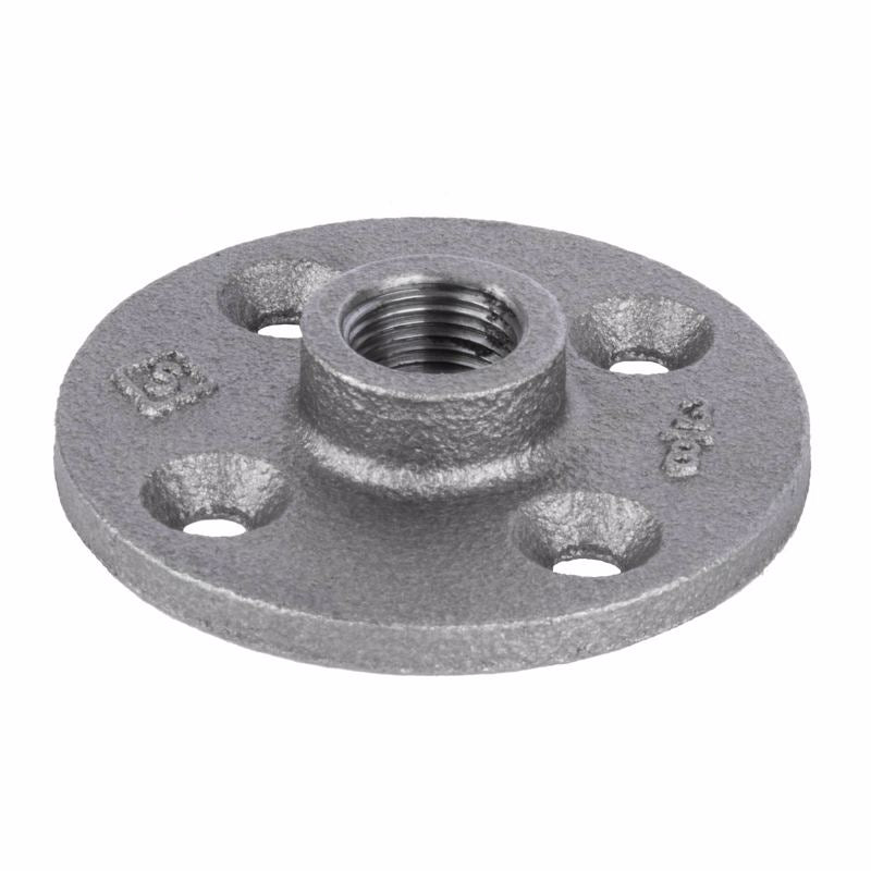 CODA RESOURCES LTD, BK Products 3/8 in. FPT Black Malleable Iron Floor Flange