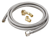 MUELLER STREAMLINE COMPANY, BK Products 3/8 in. OD Sizes X 1/2 in. D FIP 48 in. Braided Stainless Steel Dishwasher Supply Line