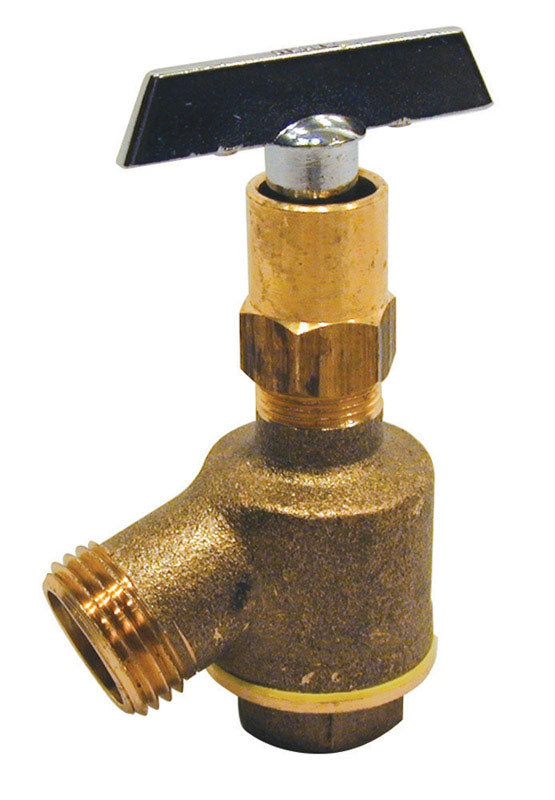 BK Products, BK Products Mueller 1/2 in. FIP Hose Brass Garden Valve