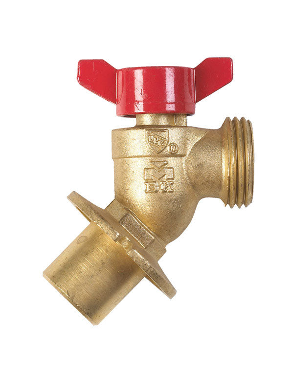 BK Products, BK Products Mueller 3/4 in. Sweat Hose Brass Sillcock Valve