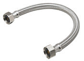 MUELLER STREAMLINE COMPANY, BK Products ProLine 1/2 in. FIP X 1/2 in. D FIP 12 in. Braided Stainless Steel Faucet Supply Line