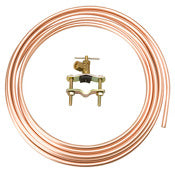 MUELLER STREAMLINE COMPANY, BK Products ProLine 1/4 in. OD Sizes X 1/4 in. D OD 15 ft. Copper Ice Maker Supply Line