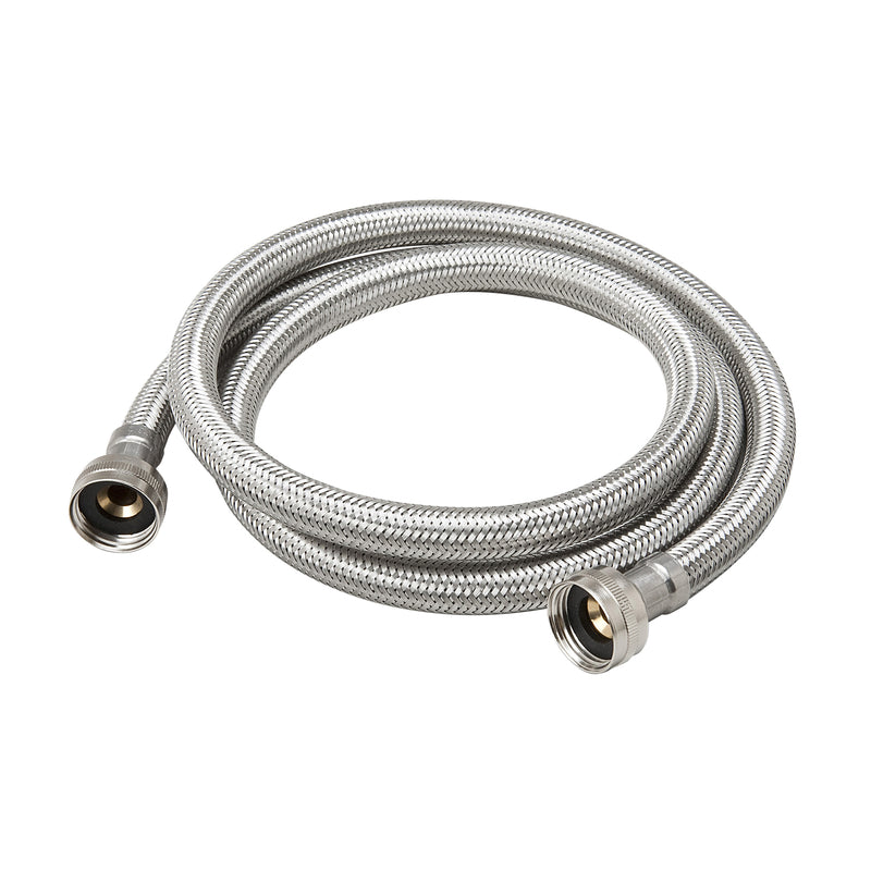 MUELLER STREAMLINE COMPANY, BK Products ProLine 3/4 in. FHT Sizes X 3/4 in. D FHT 48 in. Stainless Steel Washing Machine Hose