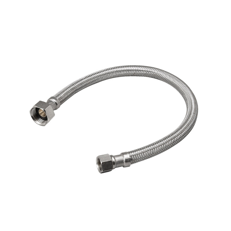 MUELLER STREAMLINE COMPANY, BK Products ProLine 3/8 in. Compression X 1/2 in. D FIP 20 in. Braided Stainless Steel Faucet Supply