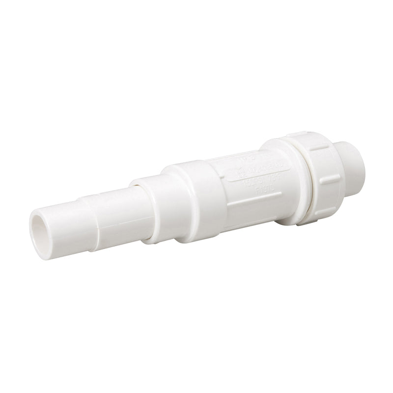 MUELLER STREAMLINE COMPANY, BK Products ProLine Schedule 40 1 in. Compression each X 1 in. D Compression PVC Repair Coupling