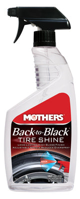 Mothers Polish Co, Back To Black Tire Cleaner, 24-oz.