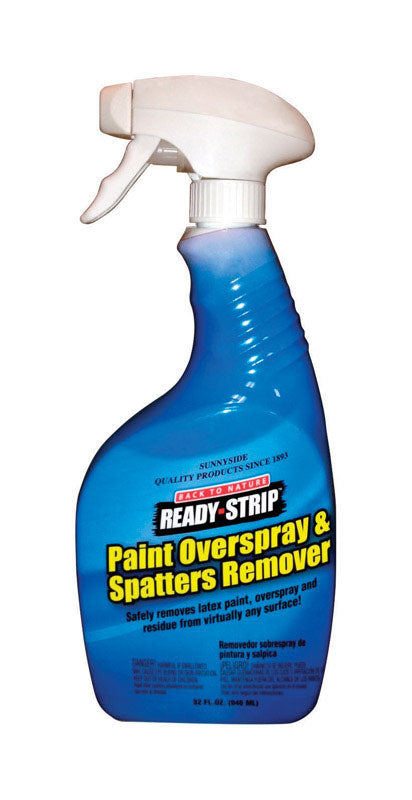 SUNNYSIDE CORP, Back to Nature Ready-Strip Overspray & Spatters Paint Remover 32 (Pack of 6)