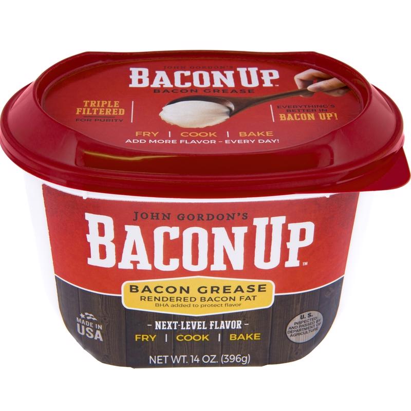 BETTER N BACON LLC, Bacon Up John Gordon's Bacon Grease 14 oz Boxed (Pack of 9)