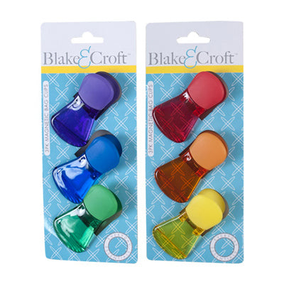 Regent Products Corp, Bag Clip, Magnetic, Assorted Colors, 3-Pk. (Pack of 12)