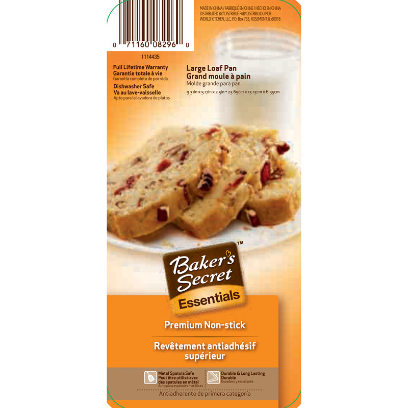 Bakers Secret, Bakers Secret 1114435 Baker's Secret® Loaf Pans