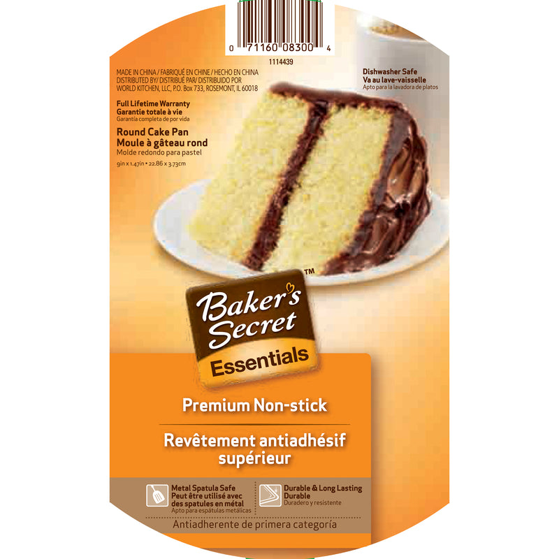 Bakers Secret, Bakers Secret 1114439 Baker's Secret®  Round Cake Pan