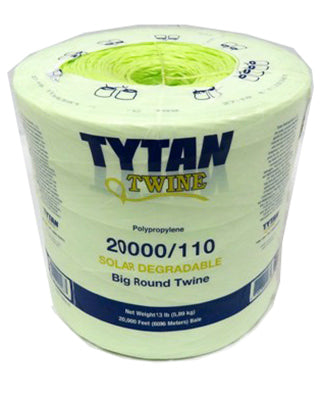 TYTAN, Baler Twine, Green Poly, 20,000-Ft. Spool