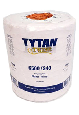 TYTAN, Baler Twine, Polypropylene, Orange, 6,500-Ft.