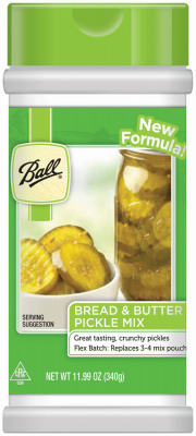 NEWELL BRANDS DISTRIBUTION LLC, Ball Bread and Butter Pickle Mix 12 oz 1 pk