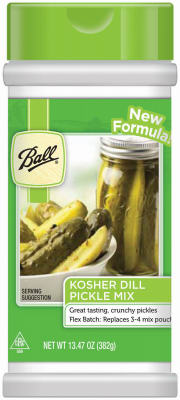NEWELL BRANDS DISTRIBUTION LLC, Ball Kosher Dill Pickle Mix 13.4 oz 1 pk