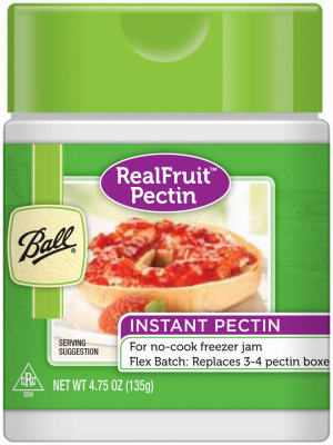 NEWELL BRANDS DISTRIBUTION LLC, Ball Real Fruit Instant/Freezer Pectin 4.7 oz. (Pack of 12)