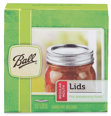 NEWELL BRANDS DISTRIBUTION LLC, Ball Regular Mouth Canning Lid 12 pk (Pack of 24)