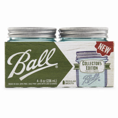 NEWELL BRANDS DISTRIBUTION LLC, Ball Regular Mouth Collection Jar 8 oz 4 pk