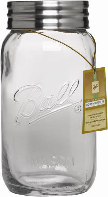 NEWELL BRANDS DISTRIBUTION LLC, Ball Regular Mouth Commemorative Jar 1 gal. (Pack of 2)