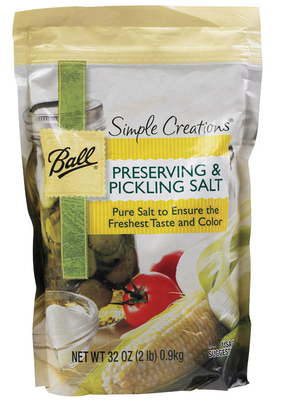 NEWELL BRANDS DISTRIBUTION LLC, Ball Simple Creations Preserving and Pickling Salt 1 qt. 1 pk (Pack of 6)