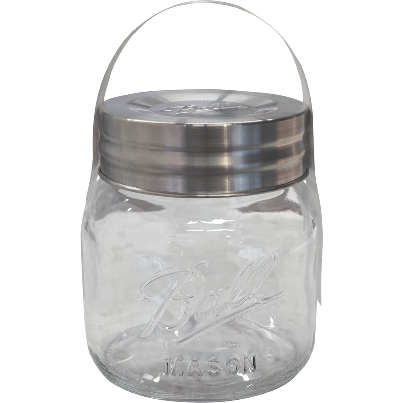 NEWELL BRANDS DISTRIBUTION LLC, Ball Super Wide Mouth Mason Jar 0.5 gal 1 pk