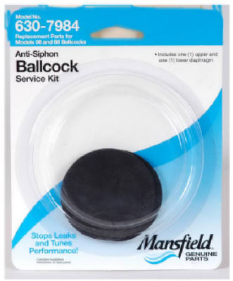 Mansfield Plumbing Products, Ballcock Service Pack, #08