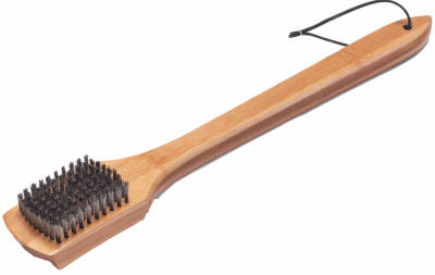 Weber-Stephen Products, Bamboo Grill Brush, 18-In.