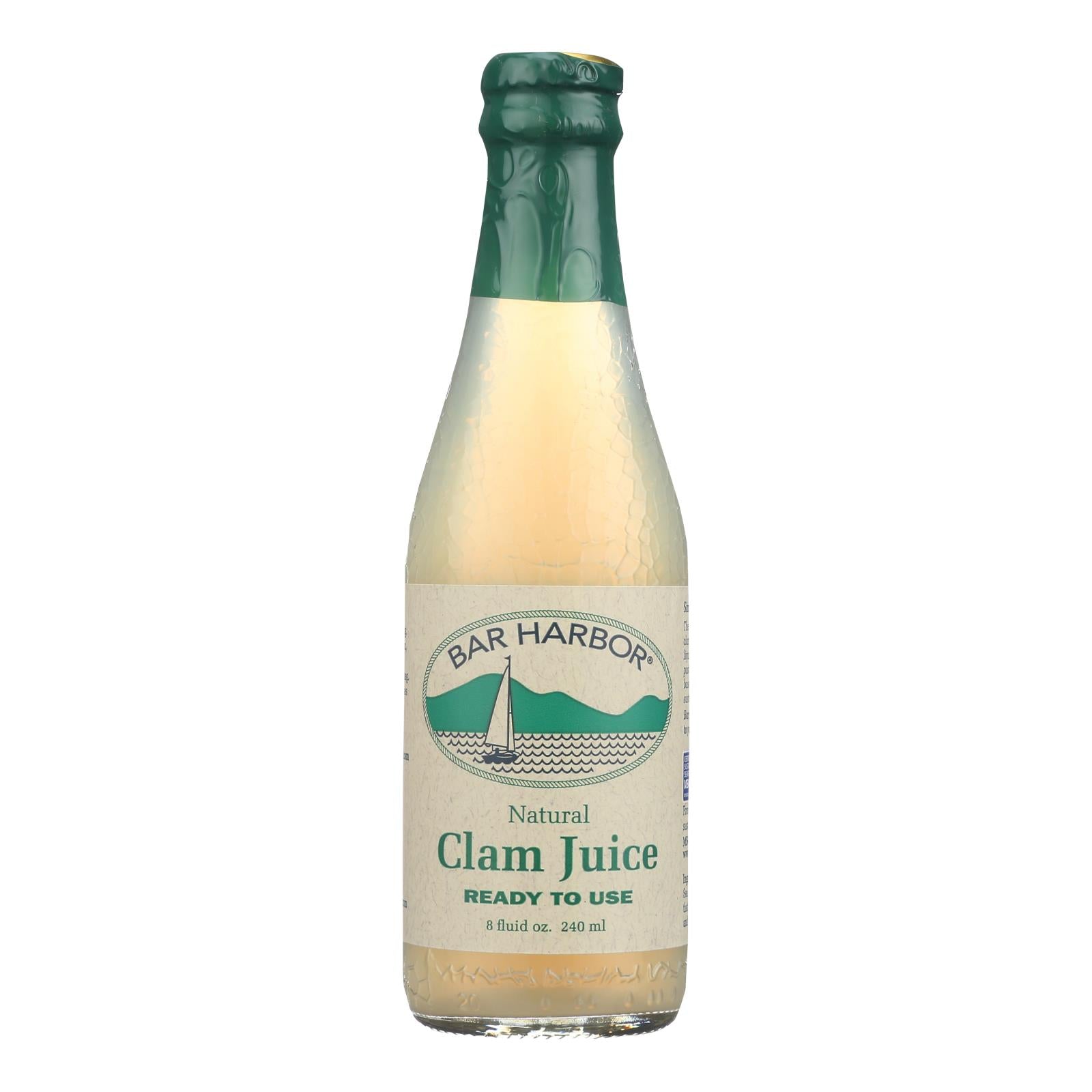 Bar Harbor, Bar Harbor - Clam Juice - Case of 12 - 8 Fl oz. (Pack of 12)