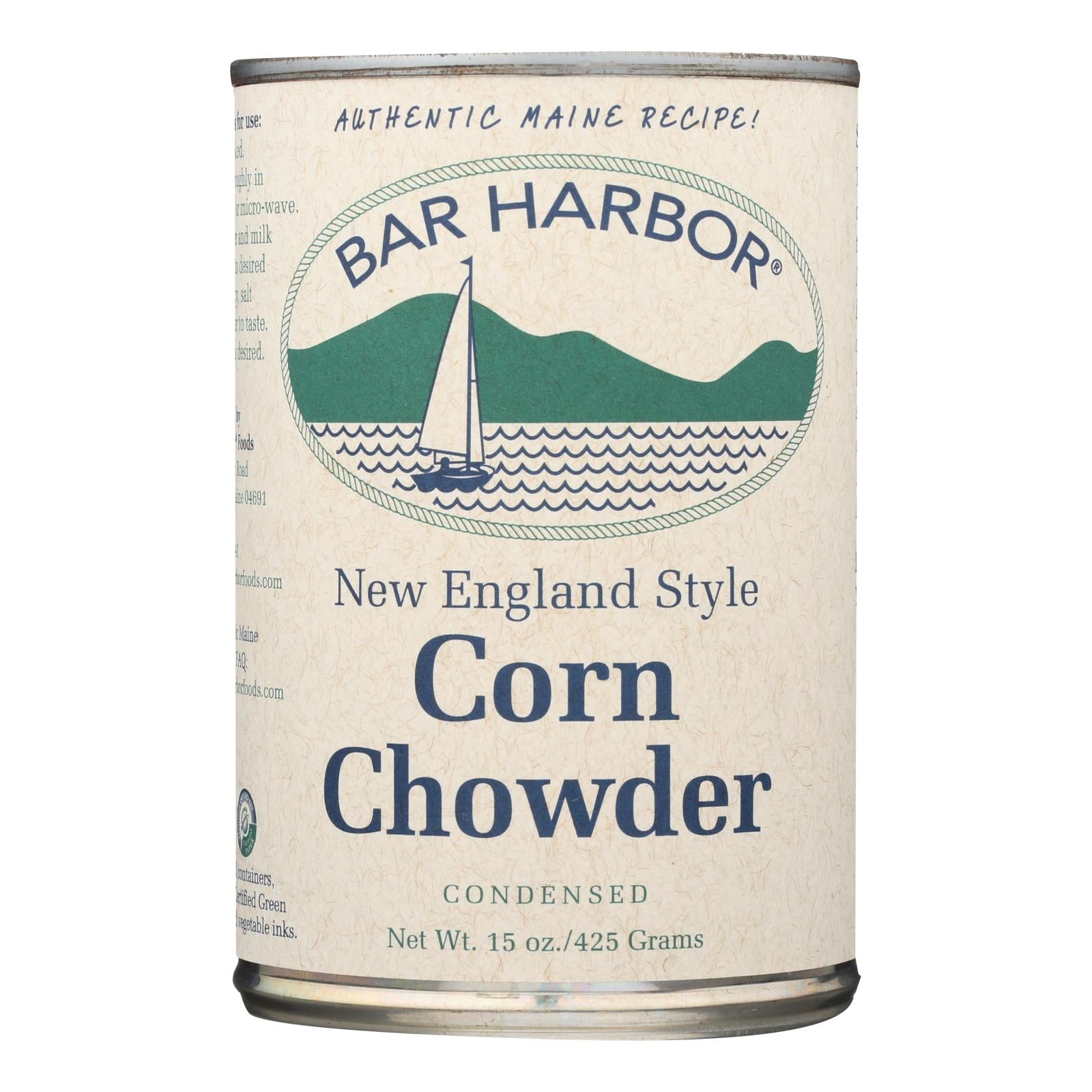 Bar Harbor, Bar Harbor - Corn Chowder - Case of 6 - 15 oz. (Pack of 6)