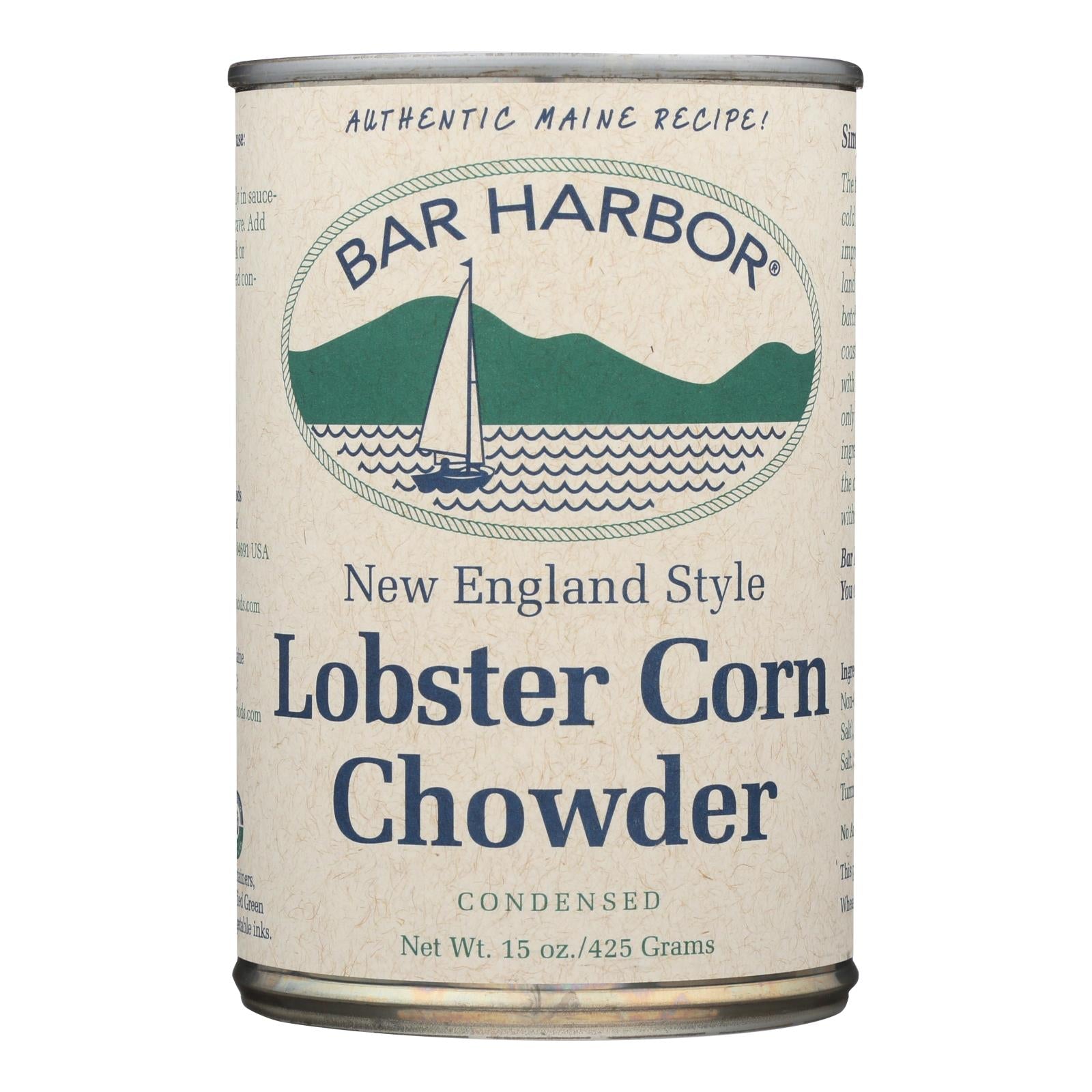 Bar Harbor, Bar Harbor - Lobster Corn Chowder - Case of 6 - 15 oz. (Pack of 6)