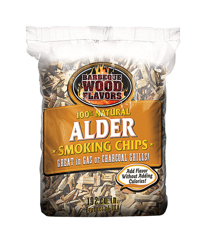 BOOM BOOM LLC, Barbeque Wood Flavors  Alder  Wood Smoking Chips  192 cu. in. (Pack of 12)