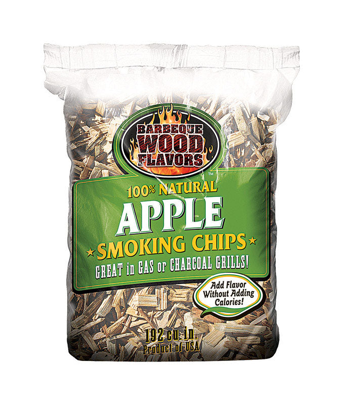 BOOM BOOM LLC, Barbeque Wood Flavors  Apple  Wood Smoking Chips  192 cu. in. (Pack of 12)