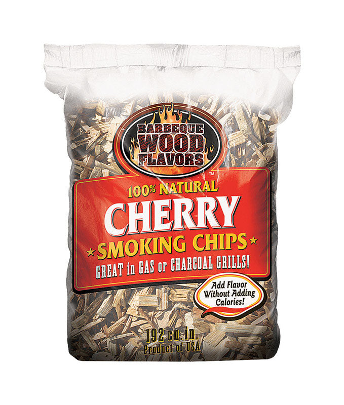 BOOM BOOM LLC, Barbeque Wood Flavors  Cherry  Wood Smoking Chips  192 cu. in. (Pack of 12)