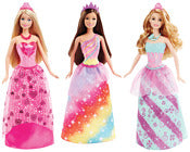 Barbie, Barbie DHM49 11.81" Tall Barbie® Fairy Princess Assorted Princesses