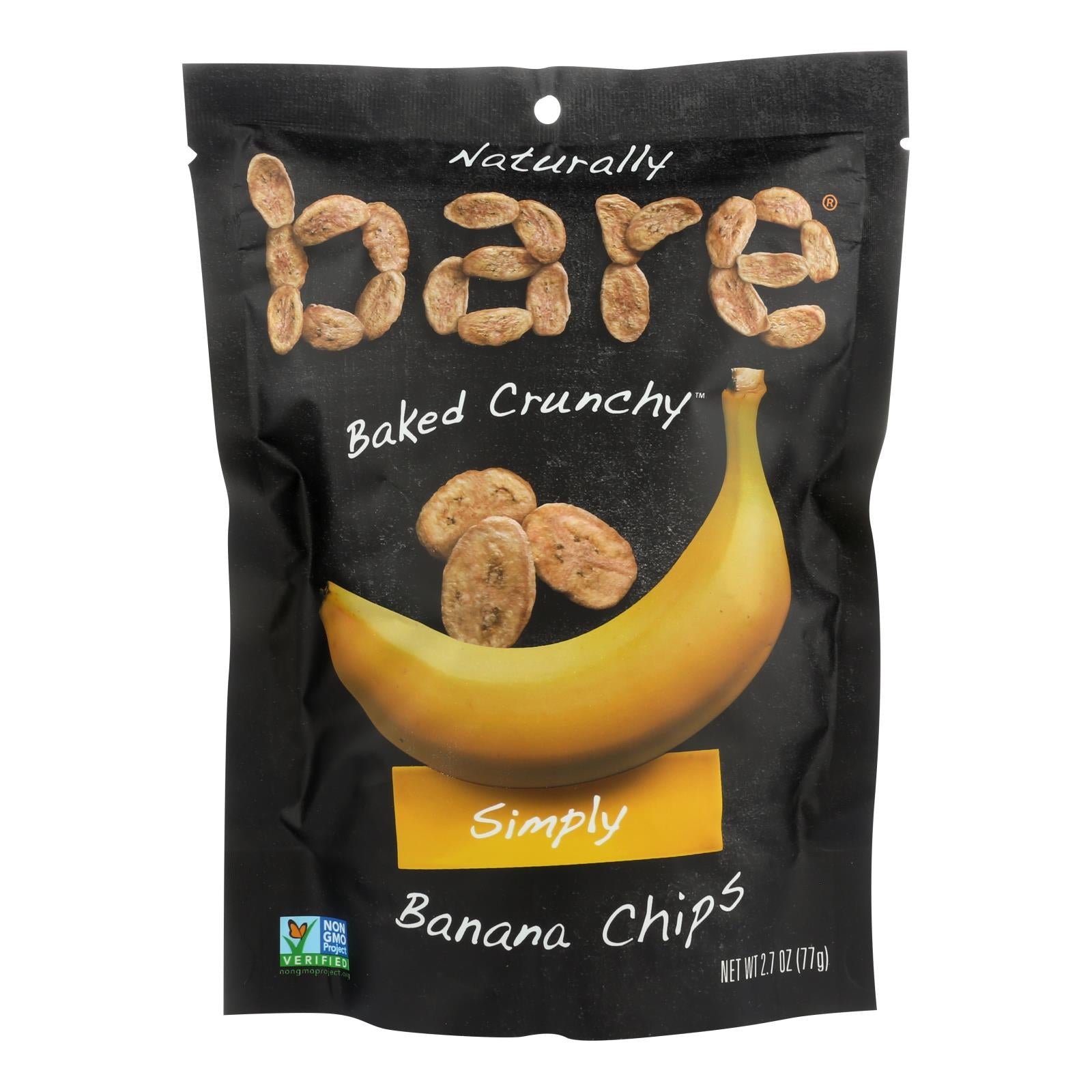 Bare Fruit, Bare Fruit Bare Fruit Bare Fruit Banana Chip - Case of 12 - 2.7 oz. (Pack of 12)