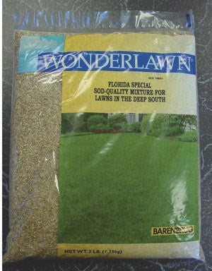 BARENBRUG USA INC, Barenbrug Wonderlawn Mixed Sun or Shade Grass Seed 3 lb