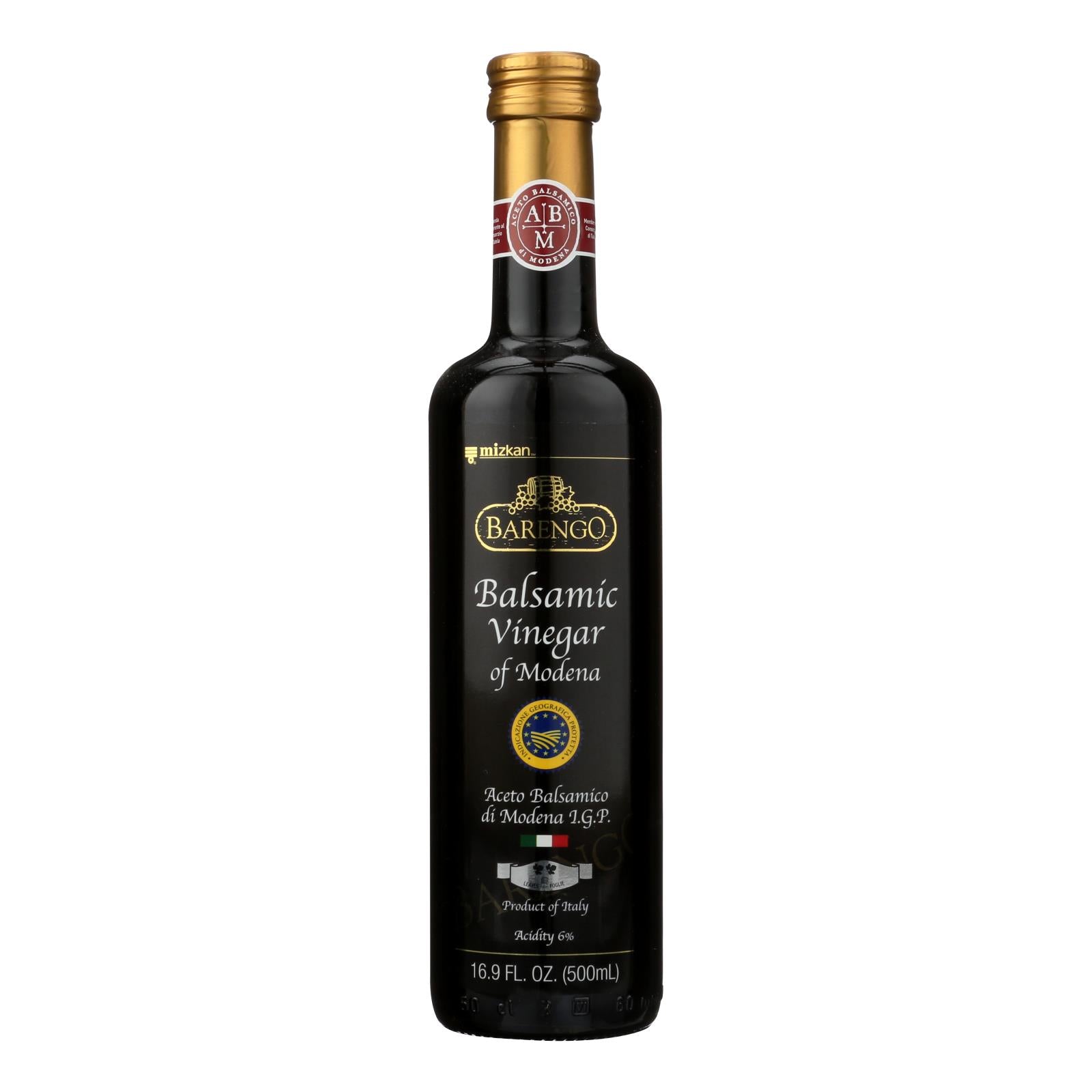 Barengo, Barengo Balsamic Vinegar - Case of 6 - 16.9 fl oz. (Pack of 6)