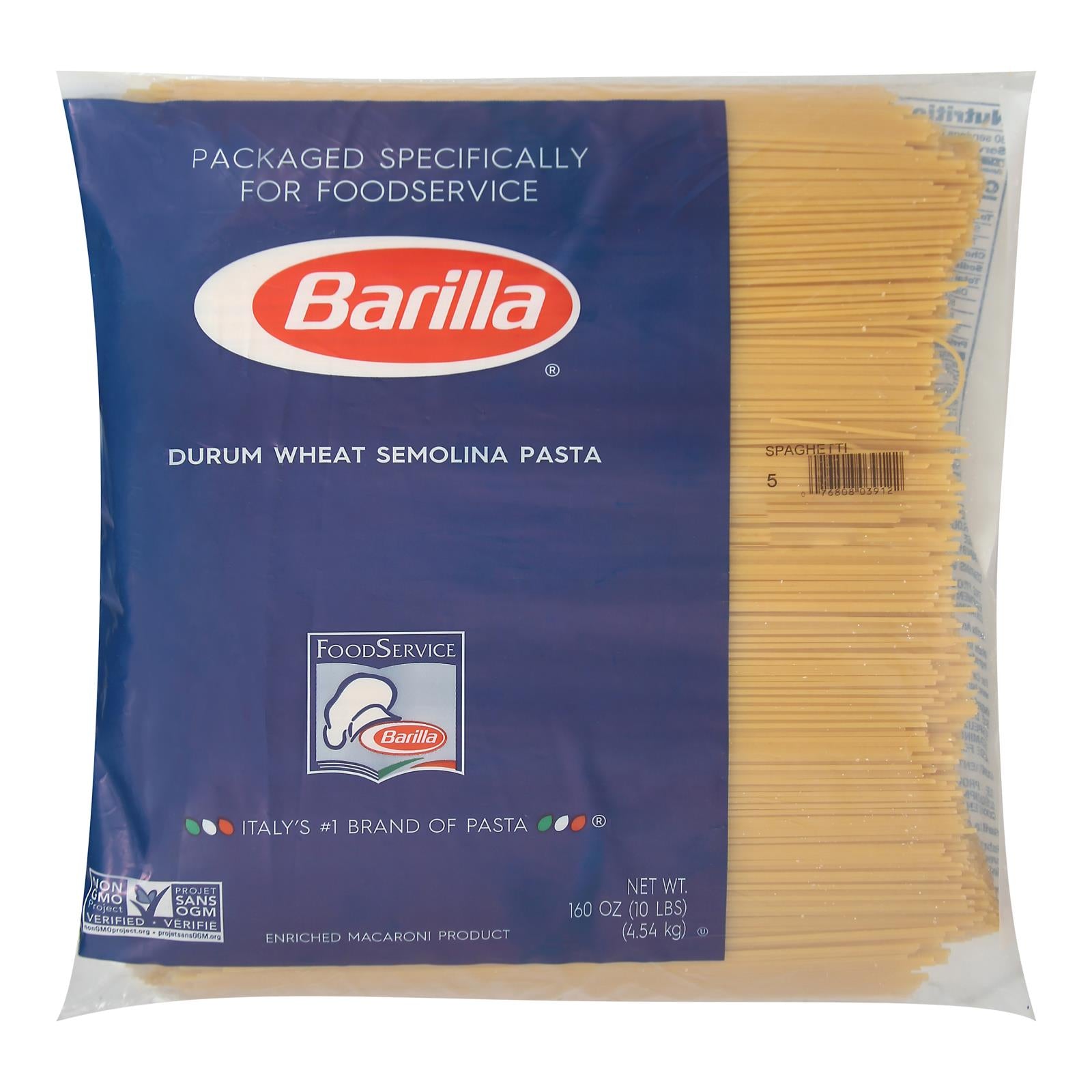 Barilla Pasta, Barilla Pasta Pasta - Spaghetti - Case of 2 - 10 lb. (Pack of 2)