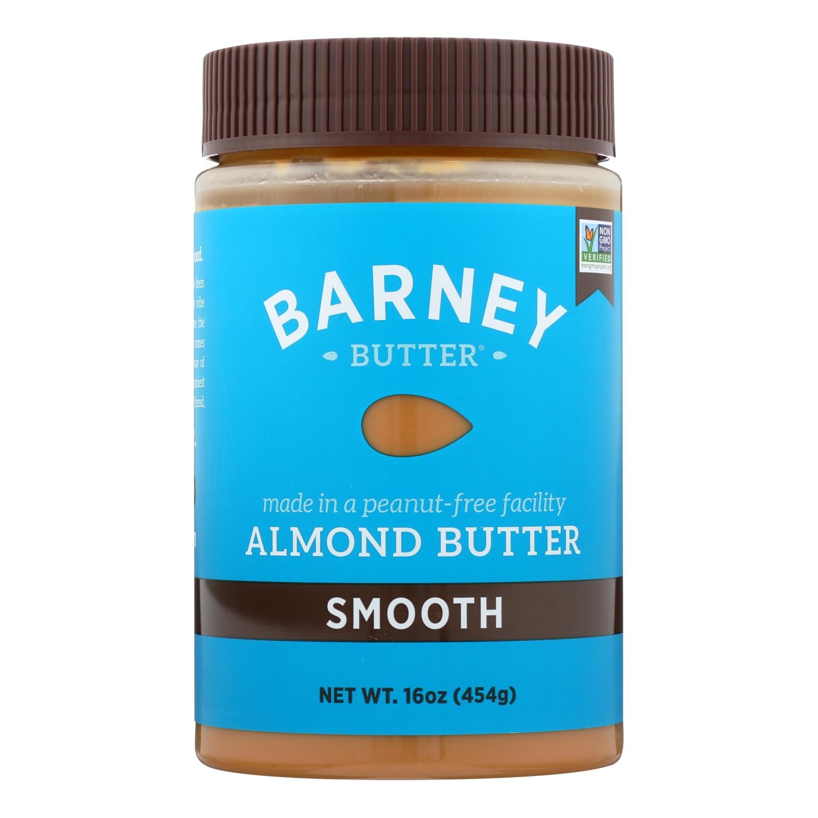 Barney Butter, Barney Butter - Almond Butter - Smooth - Case of 6 - 16 oz. (Pack of 6)