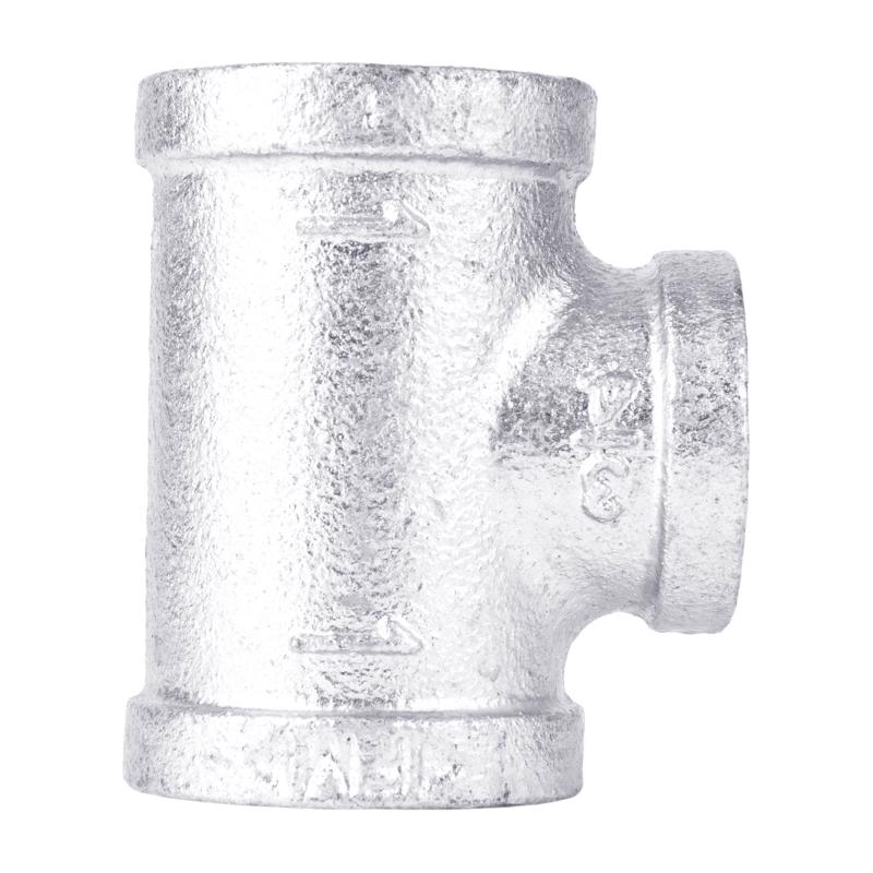 BK Products, Bk Products 1 In. Fpt  X 1 In. Dia. Fpt Galvanized Malleable Iron Reducing Tee