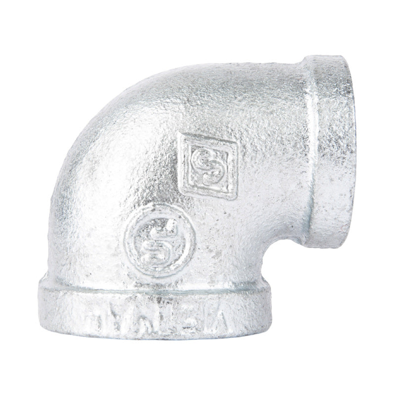 BK Products, Bk Products 1 In. Fpt  X 3/4 In. Dia. Fpt Galvanized Malleable Iron Reducing Elbow