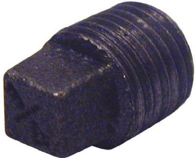 BK Products, Bk Products 1 In. Mpt  Black Malleable Iron Plug
